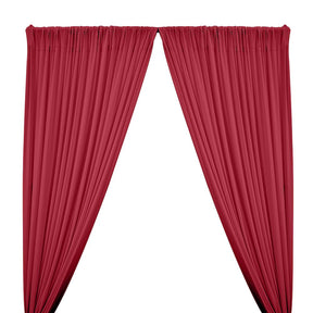 Ity Stretch Knit Jersey Rod Pocket Curtains Fuchsia 1
