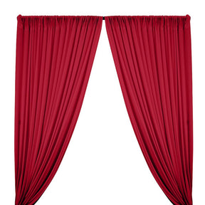 Polyester Interlock Knit Lining Rod Pocket Curtains American Beauty Image 1