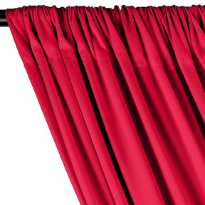 Polyester Interlock Knit Lining Rod Pocket Curtains American Beauty Image 2
