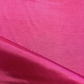Poly China Silk Lining Rod Pocket Curtains Fuchsia 3