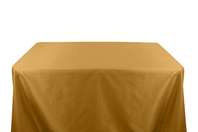 Rip Stop Pu Coated 6 Feet Banquet Table Covers Gold 1