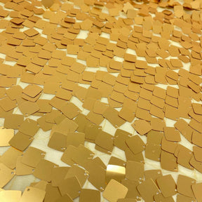 Square Dangling Sequins Fabric SV576614 Gold 1