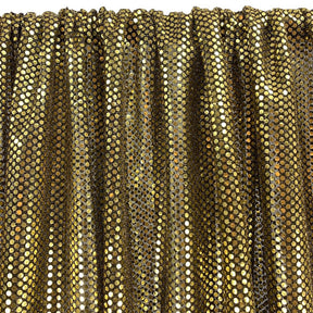 American Trans Knit Sequins Rod Pocket Curtains White 2