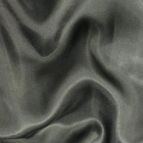 Charmeuse Satin Rod Pocket Curtains Grey 3