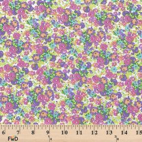 Natalia Lilac Print Broadcloth Fabric SV574768 1