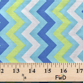 Zigzag Print Broadcloth Fabric SV574759 3