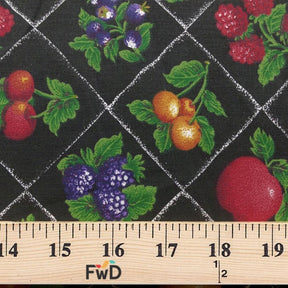 Fruits Print Broadcloth Fabric SV574758 3