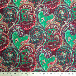 Paisley Print Broadcloth Fabric SV570275 2
