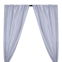 Silk Dupioni 54 Rod Pocket Curtains Ice Blue 1