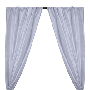 Silk Dupioni 54 Rod Pocket Curtains Ice Blue 1