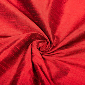 Silk Dupioni Fabric SV574021 Ruby Red 1