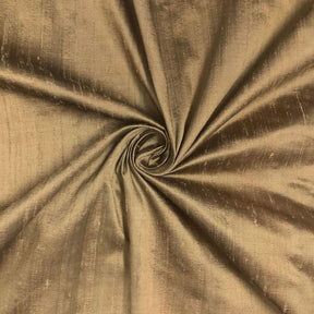 Iridescent Silk Dupioni 45 Fabric SV575975 Iridescent Tan/Black 1