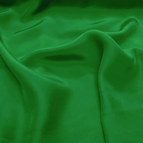 Silk Charmeuse Fabric SV573635 Kelly Green
