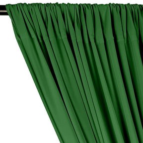 Ity Stretch Knit Jersey Rod Pocket Curtains Kelly Green 2