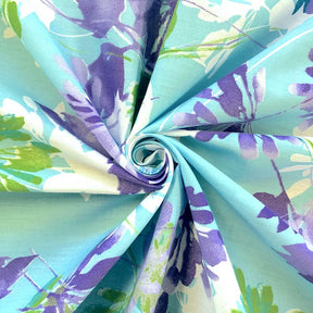 Kendall Purple Print Broadcloth Fabric SV574992 4