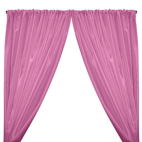Charmeuse Satin Rod Pocket Curtains Lavender 1