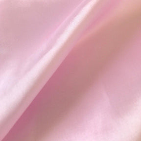 Poly China Silk Lining Rod Pocket Curtains Light Pink 3