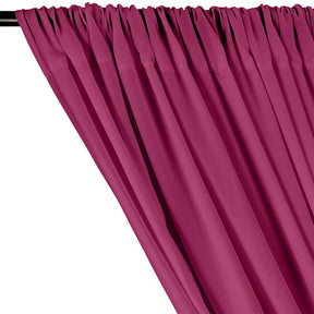Peachskin Rod Pocket Curtains Magenta 2