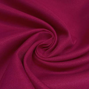 Twill Rod Pocket Curtains Magenta 3