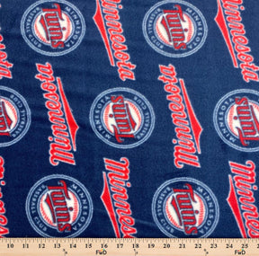 Minnesota Twins Mlb Fleece Fabric SV577065 3