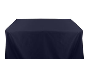 Rip Stop Pu Coated 6 Feet Banquet Table Covers Navy 1