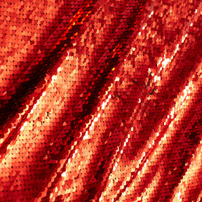 All Over Sequins On Jersey Knit Fabric SV578328 Red 2