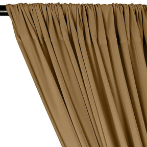 Ity Stretch Knit Jersey Rod Pocket Curtains Nude 2