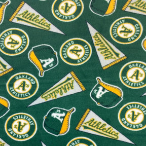 Oakland As Athletics Mlb Fleece Fabric SV577068 1