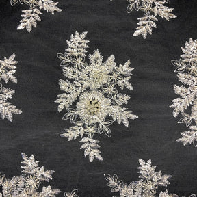 Viburnum Bridal Lace Beaded Fabric SV573420 Off White 3