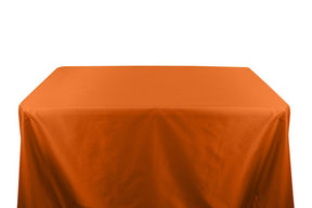 Nylon Ripstop Dwr 8 Feet Banquet Table Covers Orange 1