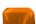 Stretch Charmeuse Satin 6 Feet Banquet Table Covers Orange 1