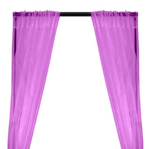 Crystal Organza Rod Pocket Curtains Orchid 1