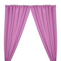 Stretch Taffeta Rod Pocket Curtains Orchid 1