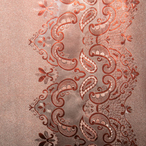 Paisley Metallic Oilcloth Fabric SV578112 3