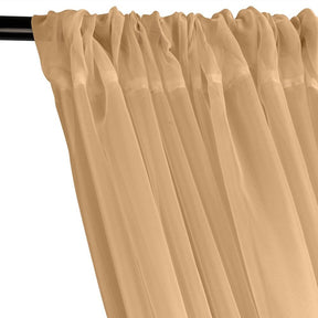 Sheer Voile Rod Pocket Curtains Ovaltine  2