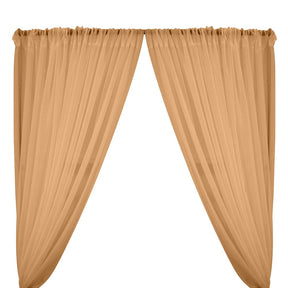 Sheer Voile Rod Pocket Curtains Ovaltine  1