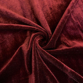 Panne Velour Velvet Fabric SV576782 Burgundy 1