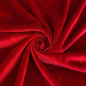Panne Velour Velvet Fabric SV576781 Red 1