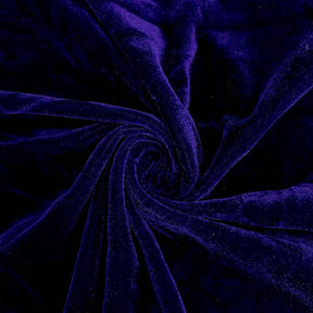 Panne Velour Velvet Fabric SV576783 Royal Blue 1