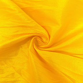 Polyester Dupioni Rod Pocket Curtains Bright Yellow 3 Yellow 3