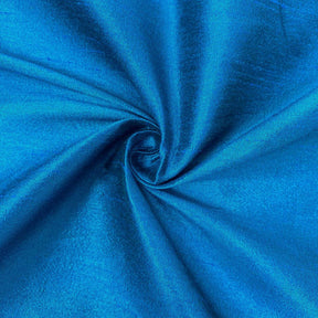 Polyester Dupioni Rod Pocket Curtains Turquoise 39 Turquoise 3