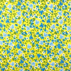 Yellow Primrose Print Broadcloth Fabric SV577138 1