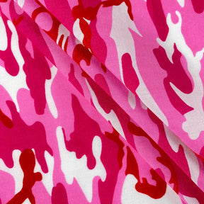 Pink Marine Camo Print Broadcloth Fabric SV577114 2