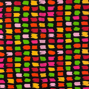 Black Puzzle Piece Print Broadcloth Fabric SV577148 1