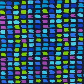 Navy Puzzle Piece Print Broadcloth Fabric SV577150 1