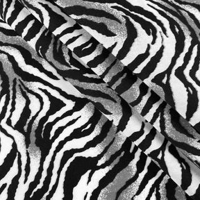 White Tiger Print Broadcloth Fabric SV577115 2