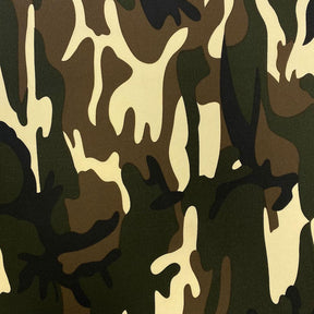 Woodland Camouflage Printed Cotton Fabric SV576926 1