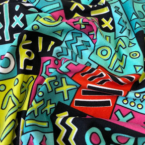 Geometric African Print Dty Brushed 6 5 Fabric SV576918 3