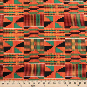 Kente African Print Fabric Dty Brushed 2 SV574963 2