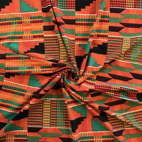 Kente African Print Fabric Dty Brushed 2 SV574963 3